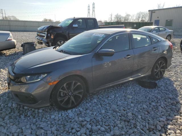 76162073 :رقم المزاد ، 2HGFC2F81LH531753 vin ، 2020 Honda Civic Sport مزاد بيع