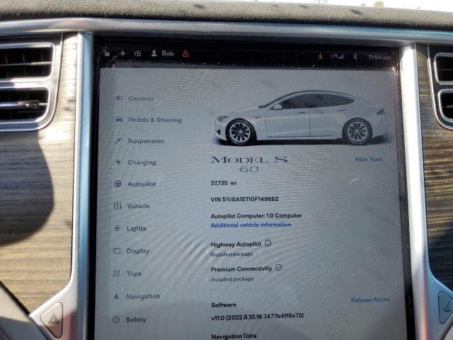 Продажа на аукционе авто 2016 Tesla Model S, vin: 5YJSA1E11GF149882, номер лота: 74938853