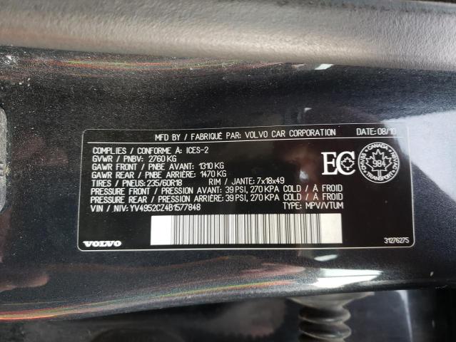 Продажа на аукционе авто 2011 Volvo Xc90 3.2, vin: YV4952CZ4B1577848, номер лота: 75337693