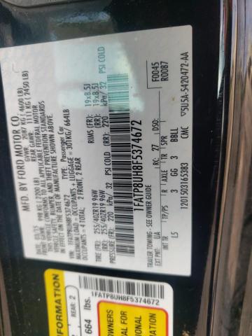Продаж на аукціоні авто 2015 Ford Mustang, vin: 1FATP8UH8F5374672, номер лоту: 77756403