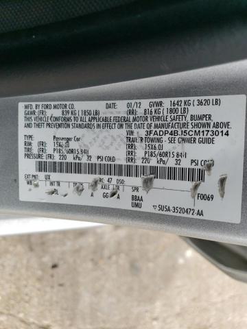 Продажа на аукционе авто 2012 Ford Fiesta Se, vin: 3FADP4BJ5CM173014, номер лота: 76861853
