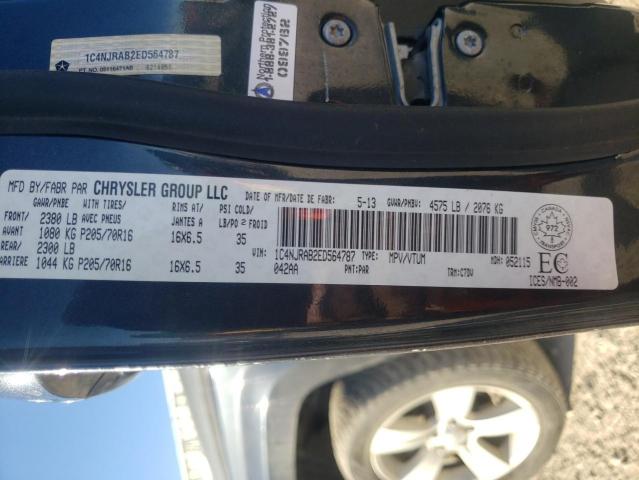 Aukcja sprzedaży 2014 Jeep Patriot, vin: 1C4NJRAB2ED564787, numer aukcji: 75784683