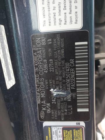 Продажа на аукционе авто 2014 Kia Optima, vin: KNAGN4AD9E5074310, номер лота: 77358003
