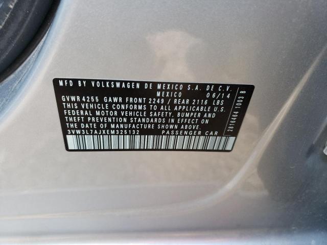 Aukcja sprzedaży 2014 Volkswagen Jetta Tdi, vin: 3VW3L7AJXEM325132, numer aukcji: 77730103