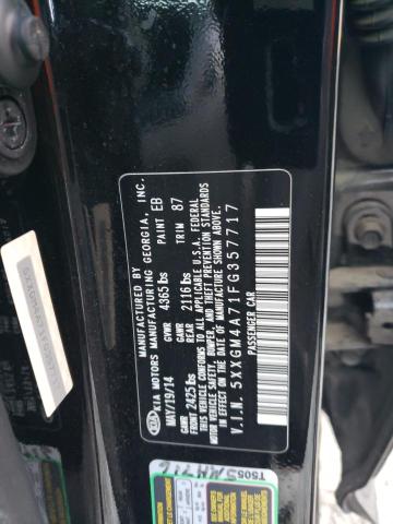74533453 :رقم المزاد ، 5XXGM4A71FG357717 vin ، 2015 Kia Optima Lx مزاد بيع