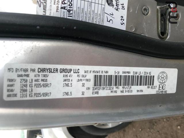 78247553 :رقم المزاد ، 3D4PG5FV9AT213210 vin ، 2010 Dodge Journey Sxt مزاد بيع