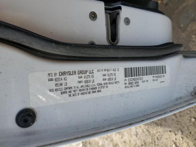 75873463 :رقم المزاد ، 2C3CCABG2DH515513 vin ، 2013 Chrysler 300 S مزاد بيع