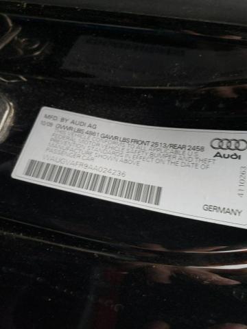 75203663 :رقم المزاد ، WAUGVAFR9AA024236 vin ، 2010 Audi S5 Premium Plus مزاد بيع