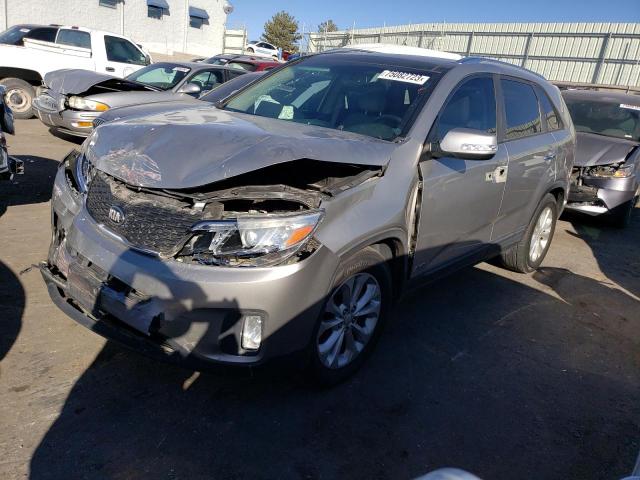 75082723 :رقم المزاد ، 5XYKUDA72EG536837 vin ، 2014 Kia Sorento Ex مزاد بيع