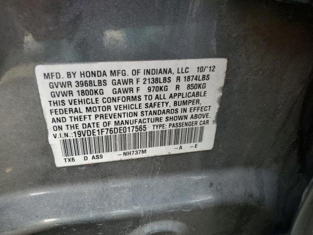 Aukcja sprzedaży 2013 Acura Ilx 20 Tech, vin: 19VDE1F76DE017565, numer aukcji: 75530283
