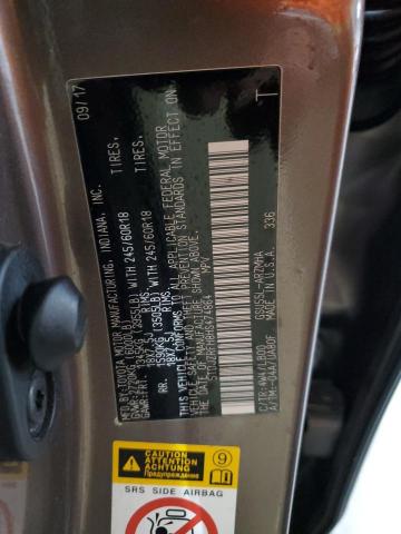 Aukcja sprzedaży 2017 Toyota Highlander Se, vin: 5TDJZRFH8HS474864, numer aukcji: 74815003