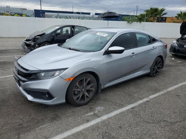 76802803 :رقم المزاد ، 2HGFC2F81KH541715 vin ، 2019 Honda Civic Sport مزاد بيع