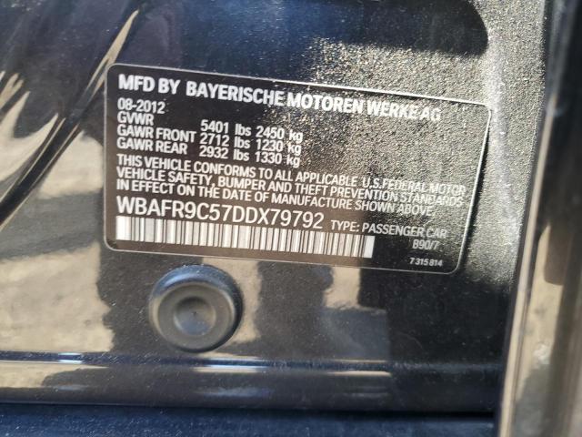 Aukcja sprzedaży 2013 Bmw 550 I, vin: WBAFR9C57DDX79792, numer aukcji: 75644423