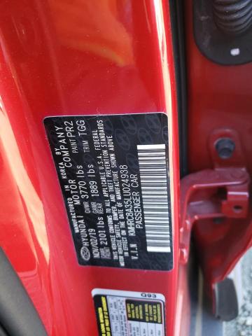 77368773 :رقم المزاد ، KMHRC8A35LU024938 vin ، 2020 Hyundai Venue Sel مزاد بيع