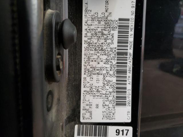 73603833 :رقم المزاد ، 3TMLU4EN8DM109953 vin ، 2013 Toyota Tacoma Double Cab مزاد بيع