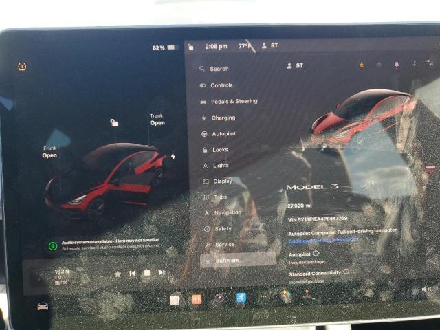 Aukcja sprzedaży 2023 Tesla Model 3, vin: 5YJ3E1EA4PF447769, numer aukcji: 75150313