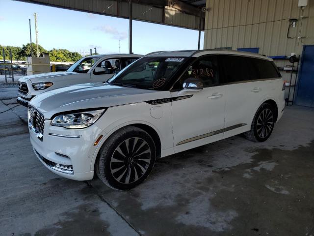 2020 Lincoln Aviator Black Label Grand Touring მანქანა იყიდება აუქციონზე, vin: 5LMYJ9YY7LGL15526, აუქციონის ნომერი: 76131293
