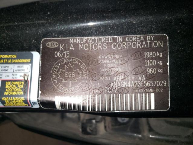 Aukcja sprzedaży 2015 Kia Optima Ex, vin: KNAGN4A73F5657029, numer aukcji: 74686703
