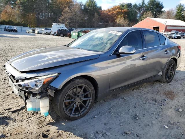 76407583 :رقم المزاد ، JN1BV7AR4EM690368 vin ، 2014 Infiniti Q50 Base مزاد بيع