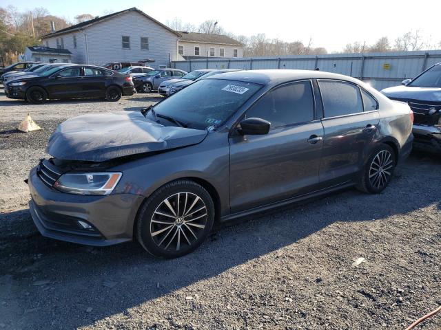 2016 Volkswagen Jetta Sport მანქანა იყიდება აუქციონზე, vin: 3VWD17AJ0GM302438, აუქციონის ნომერი: 76838233