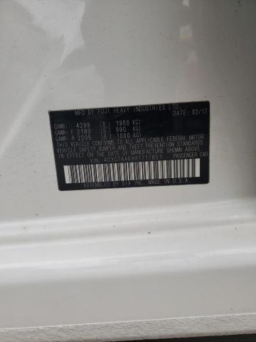 2017 Subaru Impreza მანქანა იყიდება აუქციონზე, vin: 4S3GTAA6XH1717851, აუქციონის ნომერი: 76353753