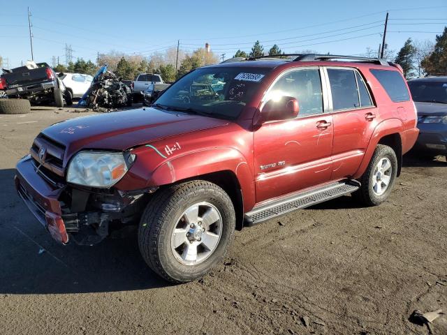 2005 Toyota 4runner Limited მანქანა იყიდება აუქციონზე, vin: JTEBU17R058030966, აუქციონის ნომერი: 76280583