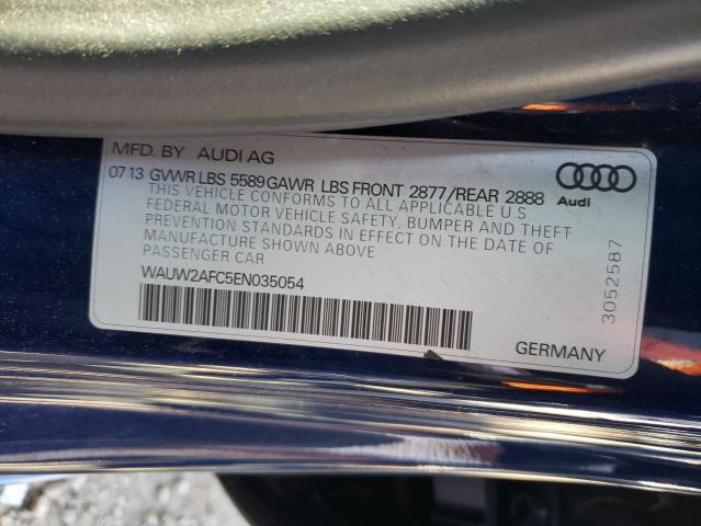 Aukcja sprzedaży 2014 Audi S7 Premium, vin: WAUW2AFC5EN035054, numer aukcji: 76607773