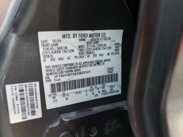 Продаж на аукціоні авто 2014 Ford F350 Super Duty, vin: 1FT8W3BT0EEB33121, номер лоту: 75115493