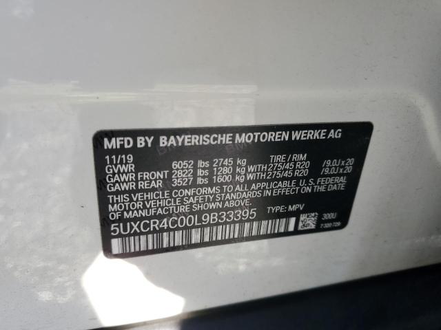 Продажа на аукционе авто 2020 Bmw X5, vin: 5UXCR4C00L9B33395, номер лота: 74633433
