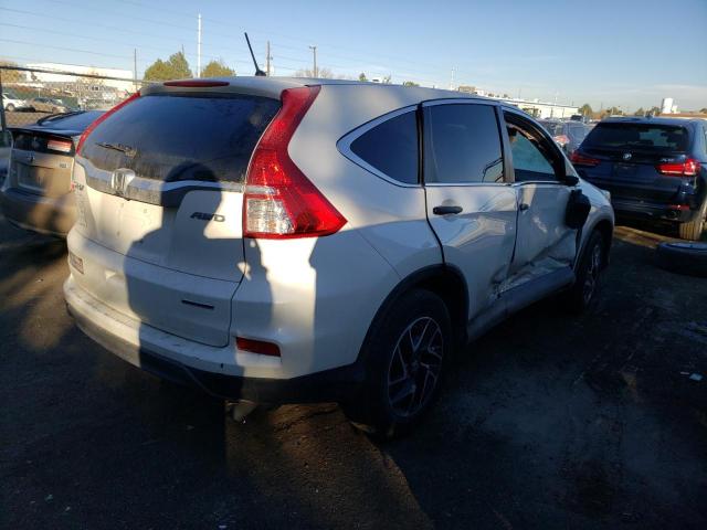 Aukcja sprzedaży 2016 Honda Cr-v Se, vin: 5J6RM4H44GL122003, numer aukcji: 75774863
