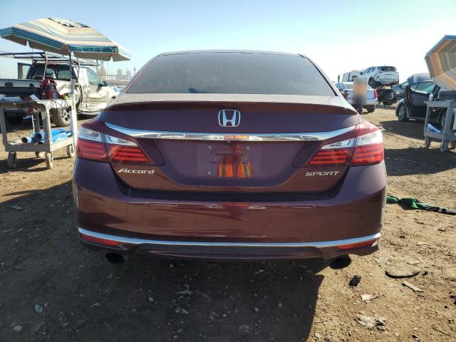 75382173 :رقم المزاد ، 1HGCR2F56HA307259 vin ، 2017 Honda Accord Sport مزاد بيع