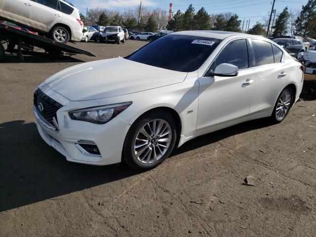 78514443 :رقم المزاد ، JN1EV7AR4KM558977 vin ، 2019 Infiniti Q50 Luxe مزاد بيع
