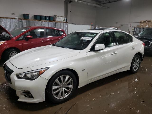 2017 Infiniti Q50 Premium მანქანა იყიდება აუქციონზე, vin: JN1EV7AP7HM737621, აუქციონის ნომერი: 75523873