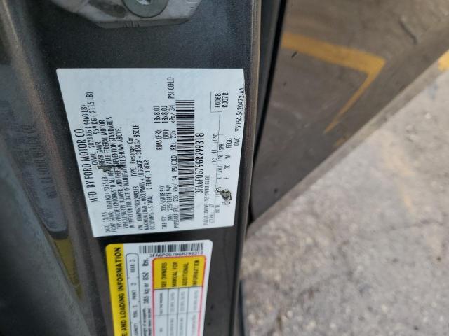 Продажа на аукционе авто 2016 Ford Fusion, vin: 3FA6P0G79GR299318, номер лота: 79645104