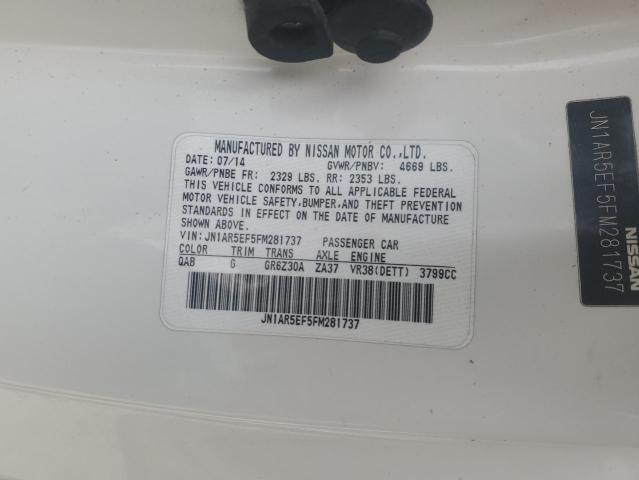 Aukcja sprzedaży 2015 Nissan Gt-r Premi, vin: JN1AR5EF5FM281737, numer aukcji: 80119804