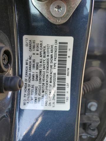Продаж на аукціоні авто 2017 Honda Civic, vin: 2HGFC2F76HH532556, номер лоту: 79058824