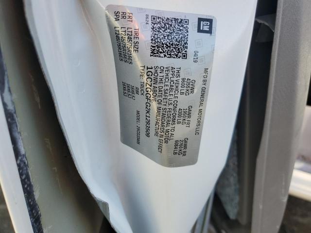Продажа на аукционе авто 2019 Chevrolet Express G3500, vin: 1GCZGGFG2K1293509, номер лота: 78821484