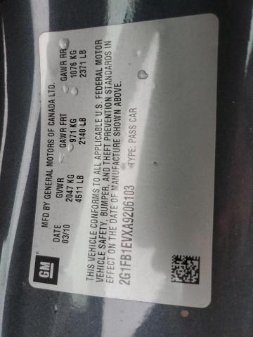 2010 Chevrolet Camaro მანქანა იყიდება აუქციონზე, vin: 2G1FB1EVXA9206103, აუქციონის ნომერი: 78295724