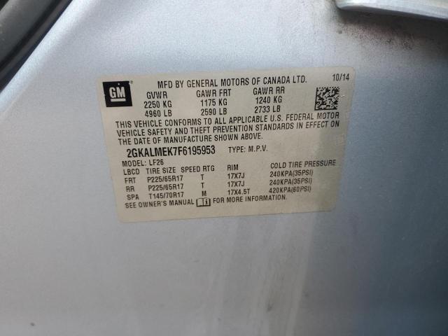 Aukcja sprzedaży 2015 Gmc Terrain, vin: 2GKALMEK7F6195953, numer aukcji: 79334734