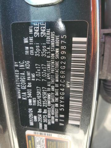 Продаж на аукціоні авто 2024 Kia Sorento, vin: 5XYRG4JC6RG299875, номер лоту: 82306034