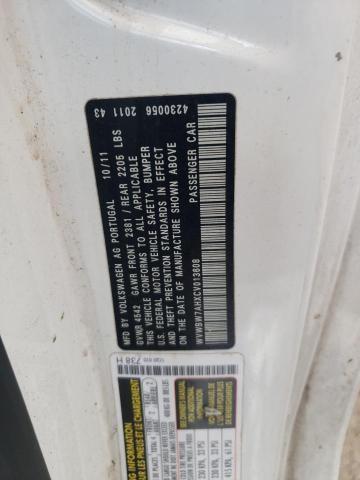80592764 :رقم المزاد ، WVWBW7AHXCV013608 vin ، 2012 Volkswagen Eos مزاد بيع