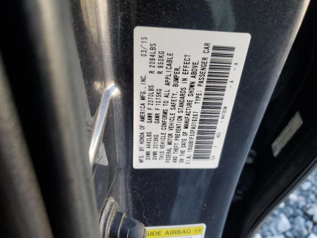 2015 Acura Tlx მანქანა იყიდება აუქციონზე, vin: 19UUB1F50FA019267, აუქციონის ნომერი: 77164294