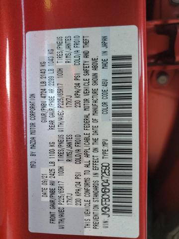 77048844 :رقم المزاد ، JM3KFBCM6M0472590 vin ، 2021 Mazda Cx-5 Touri مزاد بيع