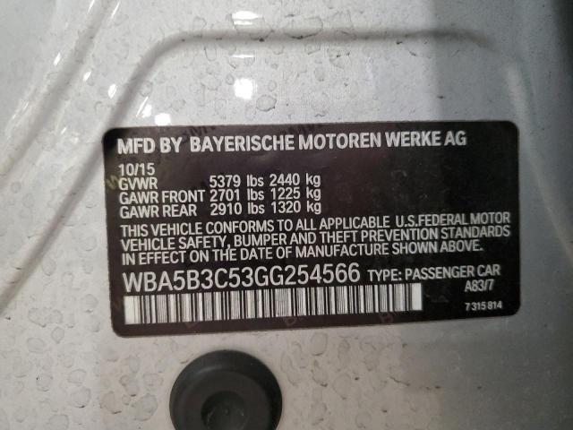 Продаж на аукціоні авто 2016 Bmw 535, vin: WBA5B3C53GG254566, номер лоту: 82191044