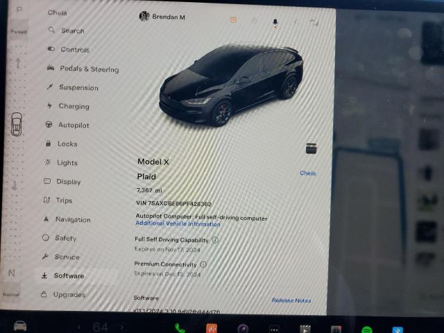 Продаж на аукціоні авто 2023 Tesla Model X, vin: 7SAXCBE66PF428362, номер лоту: 79202924