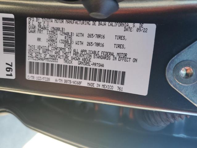 Aukcja sprzedaży 2023 Toyota Tacoma Double Cab, vin: 3TMCZ5AN6PM533553, numer aukcji: 81097684
