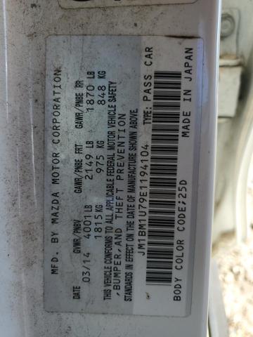 Продаж на аукціоні авто 2014 Mazda 3, vin: JM1BM1U79E1194104, номер лоту: 82213534