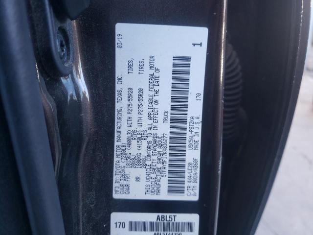 Aukcja sprzedaży 2019 Toyota Tundra, vin: 5TFAY5F17KX836277, numer aukcji: 78898944