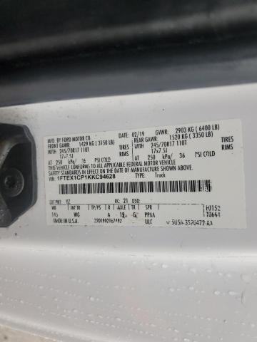 Продажа на аукционе авто 2019 Ford F150, vin: 1FTEX1CP1KKC94628, номер лота: 79092164