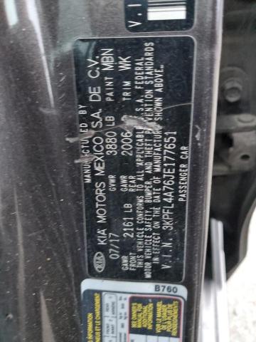 78902944 :رقم المزاد ، 3KPFL4A76JE177651 vin ، 2018 Kia Forte مزاد بيع